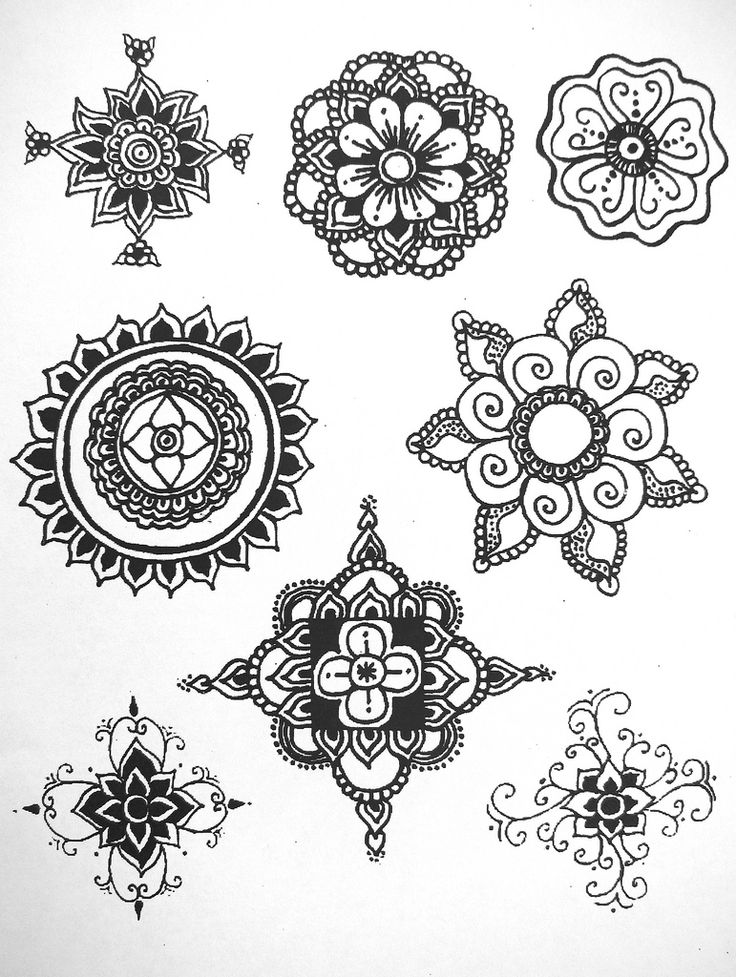 Simple Henna Drawings At Paintingvalley Com Explore Collection