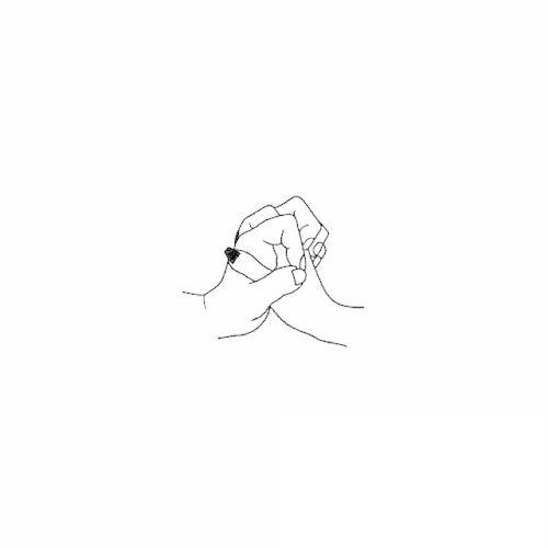 500x500 Hands Holding Discovered - Simple Holding Hands Drawing
