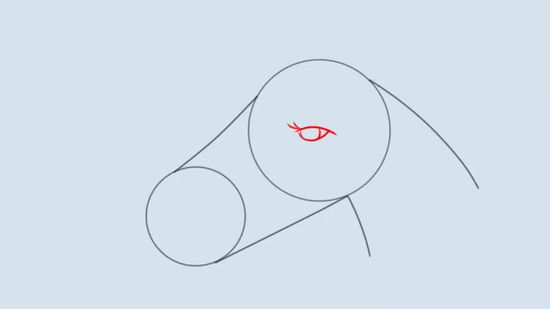 550x309 How To Draw A Horse Head Steps - Simple Horse Head Drawing