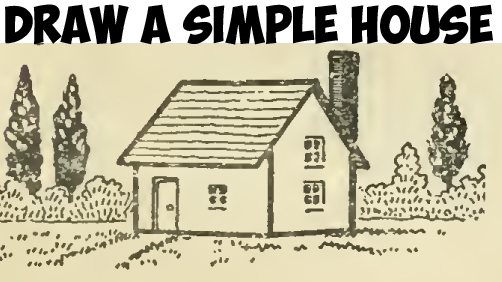 502x282 buildings structures archives - Simple House Drawing For Kids