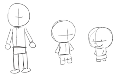 397x260 How To Design Human Characters - Simple Human Drawing