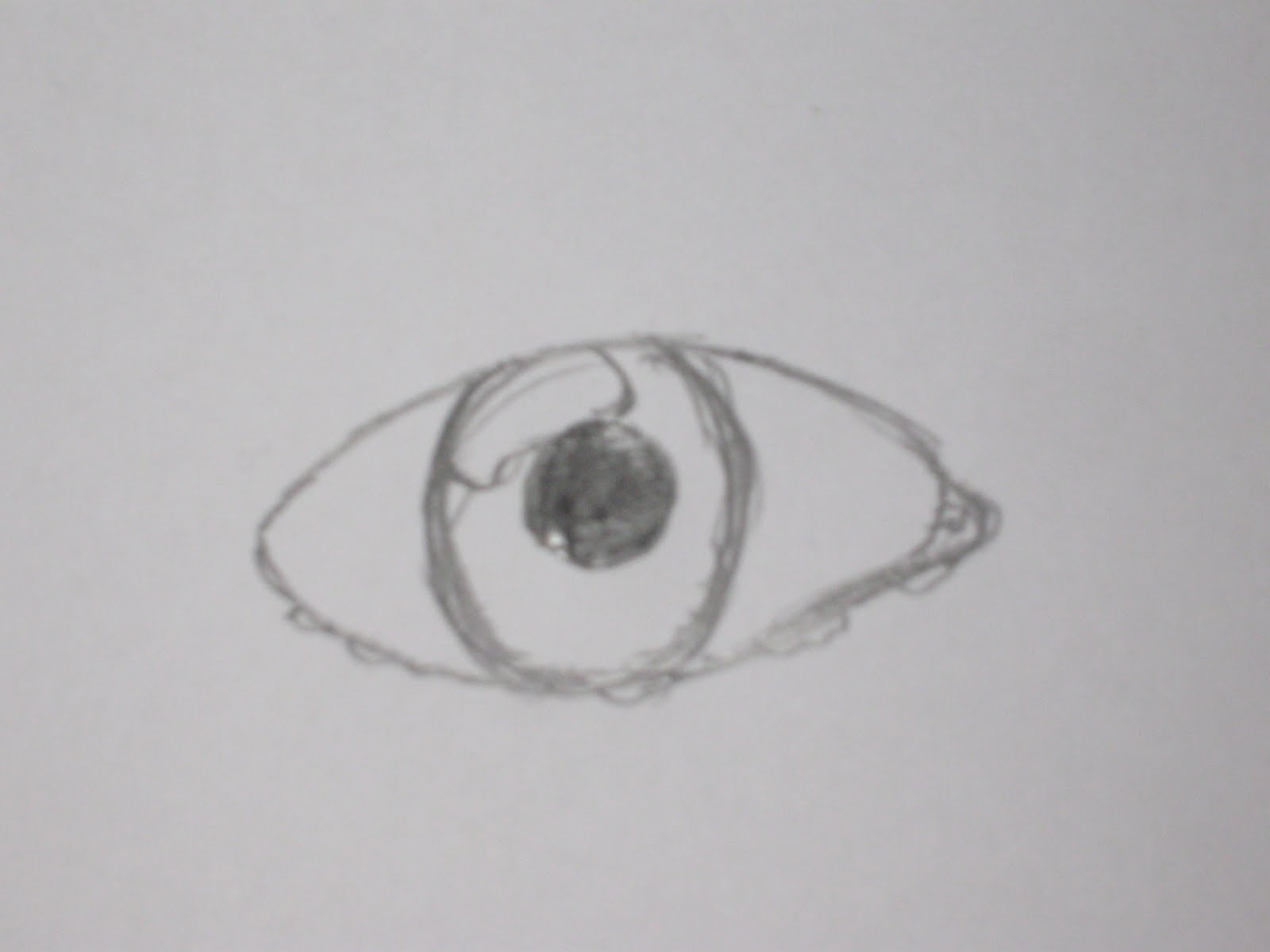 1600x1200 Photo Banana How To Draw A Simple Human Eye - Simple Human Drawing
