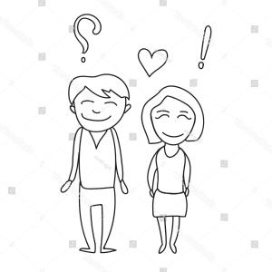 300x300 Simple Human Face Line Art Vector Soidergi - Simple Human Drawing