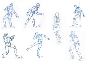 300x210 Life Drawing Step - Simple Human Figure Drawing