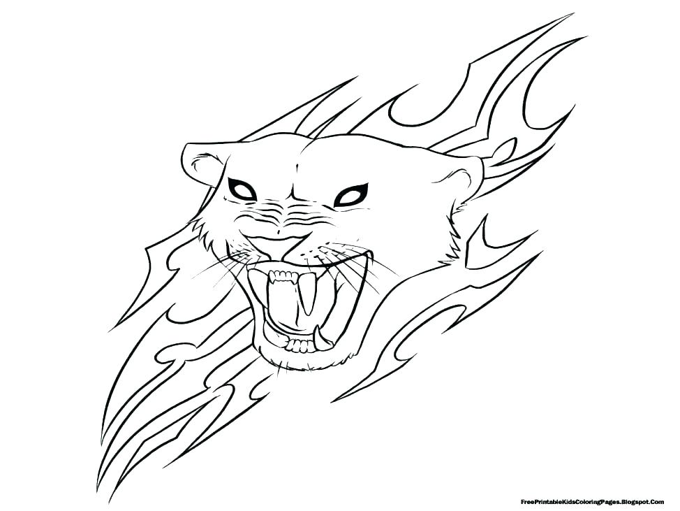 974x731 baby jaguar coloring pages printable simple animal alphabet new co - Simple Jaguar Drawing