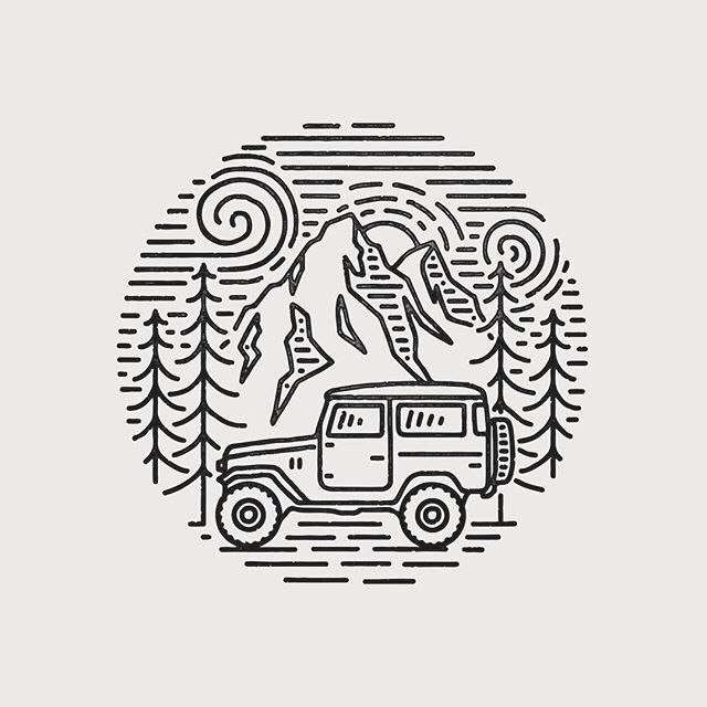 640x640 sketches in jeep drawing - Simple Jeep Drawing