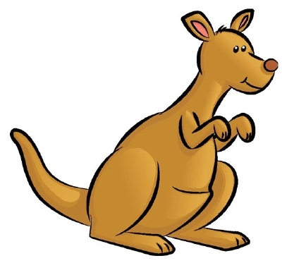400x373 how to draw a kangaroo howstuffworks - Simple Kangaroo Drawing