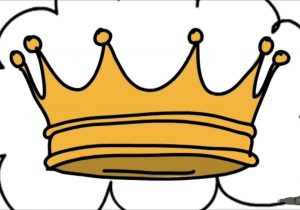 300x210 king drawing easy how do you draw a crown simple king crown - Simple King Crown Drawing