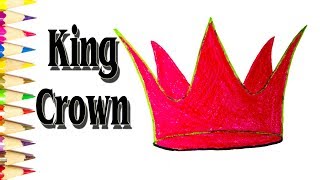 320x180 draw a crowns easy - Simple King Crown Drawing