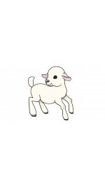 150x266 Patternstemplates Sheep Drawing, Easy - Simple Lamb Drawing