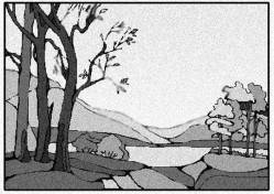 249x176 How To Draw Landscapes - Simple Landscape Drawing