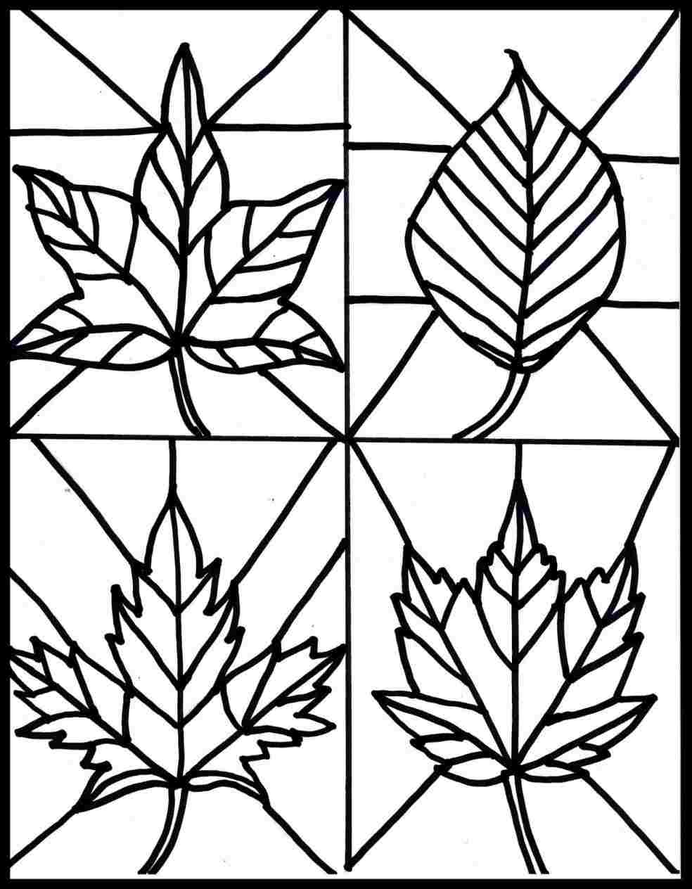 984x1264 Leaves Drawing To Draw Simple Leaves Drawing Drawings - Simple Leaf Drawing