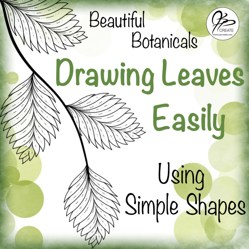 800x800 drawing leaves easily using simple shapes - Simple Leaf Drawing