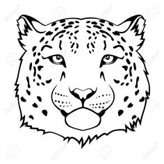 236x236 How To Draw A Snow Leopard Step - Simple Leopard Drawing