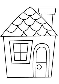 236x333 Simple House Drawing - Simple Line Drawing Of A House