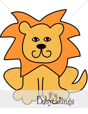 300x388 Simple Lion Clipart - Simple Lion Drawing