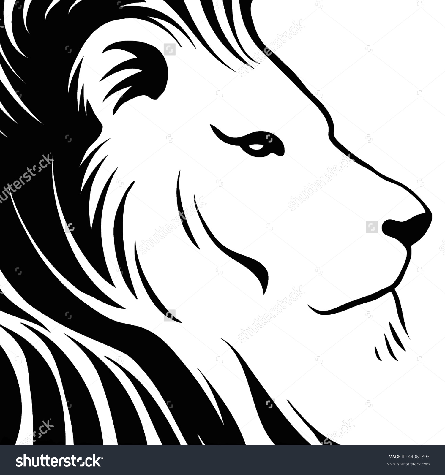 1498x1600 Easy Simple Lion Head Drawing - Simple Lion Head Drawing