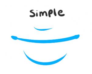 302x241 How To Draw How To Draw Lips For Kids - Simple Lips Drawing