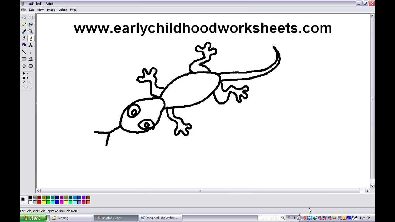 1280x720 how to draw a simple lizard how to draw a lizard easy step - Simple Lizard Drawing