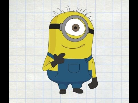 480x360 How To Draw A Minion - Simple Minion Drawing