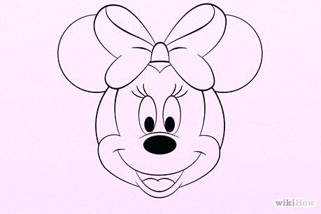 Simple Minnie Mouse Drawing at PaintingValley.com | Explore collection ...