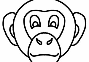 300x210 Easy To Draw Cartoon Monkey Face - Simple Monkey Face Drawing