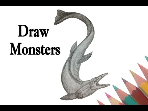 480x360 How To Draw Monsters - Simple Monster Drawings