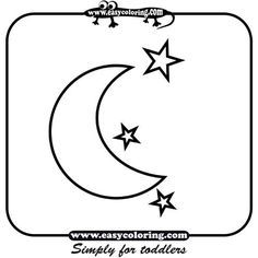 236x236 Simple Moon Drawing - Simple Moon Drawing