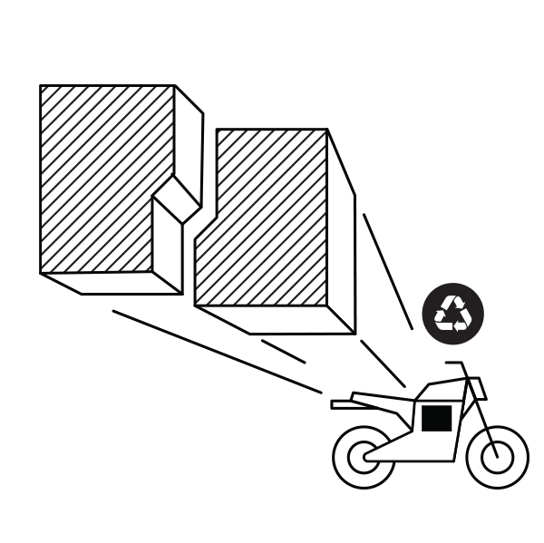 600x599 Drawing Motorcycle Simple Transparent Png Clipart Free Download - Simple Motorcycle Drawing