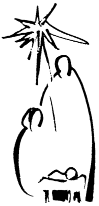 198x410 Simple Nativity Advent - Simple Nativity Drawings
