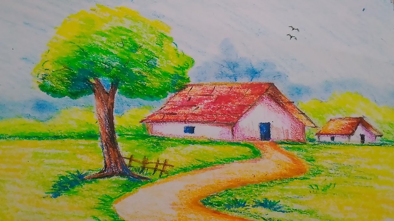 Featured image of post Easy Oil Pastel Landscape Drawing / Curious about learning expert oil pastel techniques ?