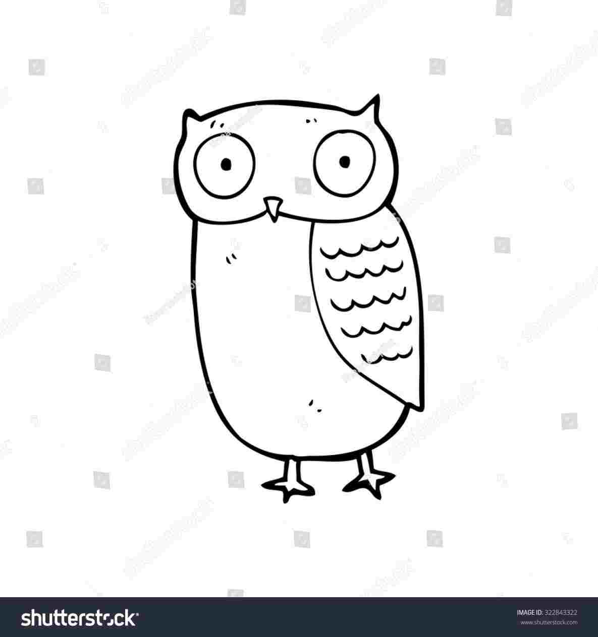 1185x1264 how to doodle an tween crafts rhcom owl simple owl - Simple Owl Drawing