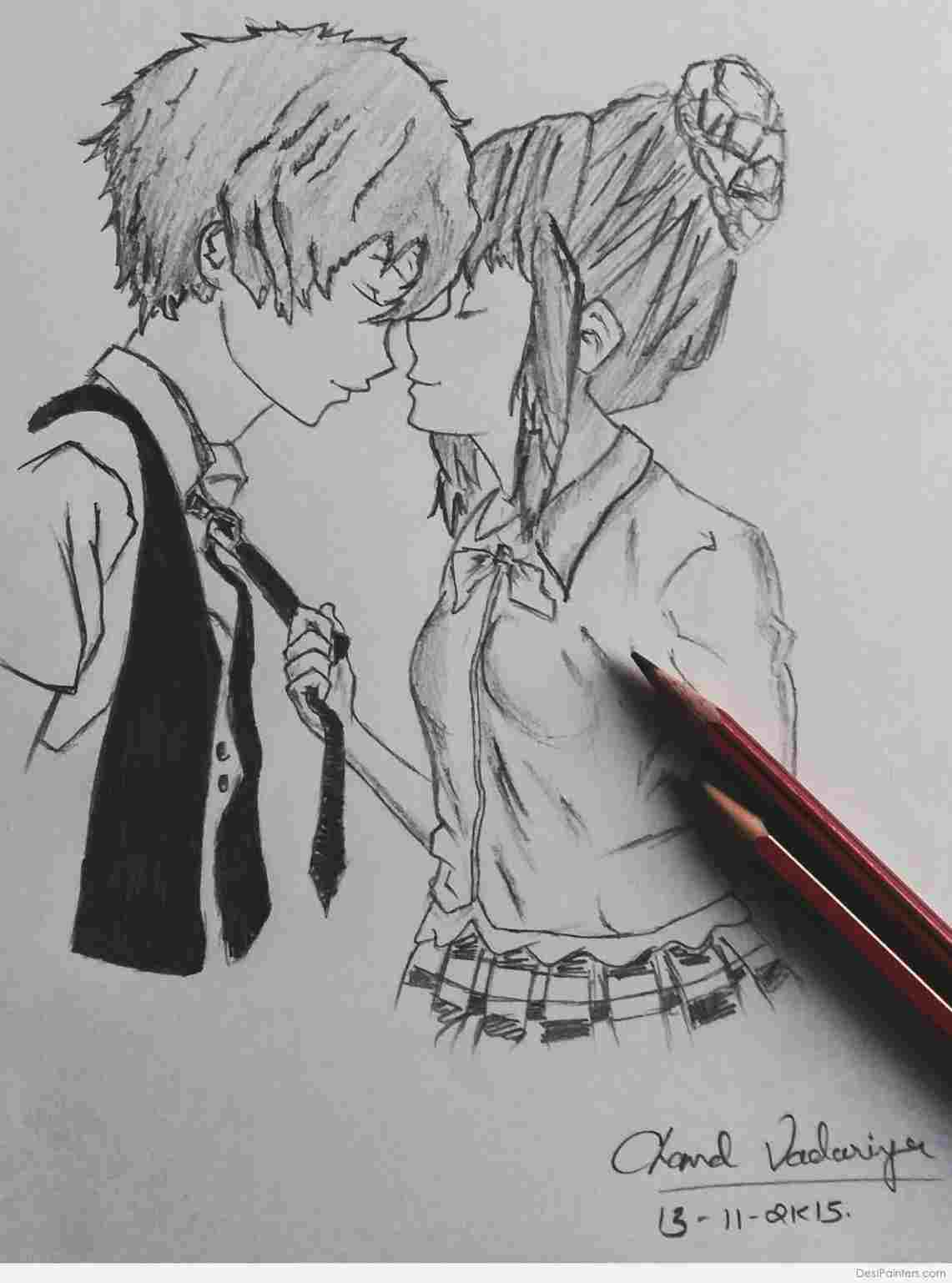 1141x1538 Simple Romantic Pencil Drawing Simple Art With Rhzorocom Sketches - Simple Pencil Drawings