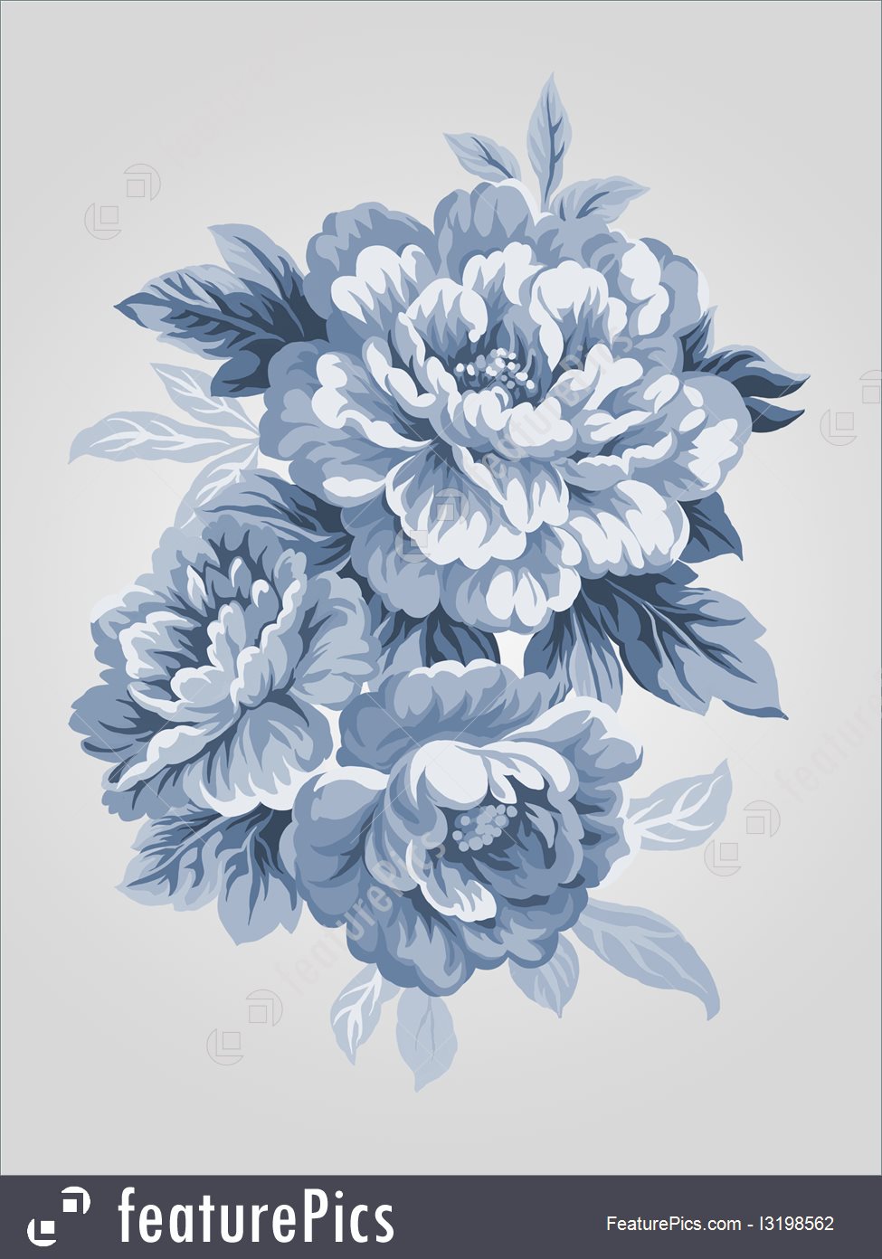 Simple Peony Drawing at PaintingValley.com | Explore collection of ...