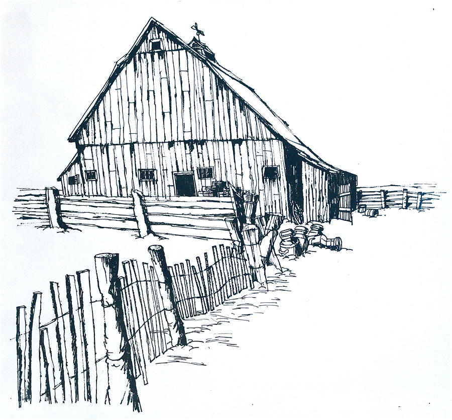 900x835 simple perspective drawing ducksdailyblog fence how to fence - Simple Perspective Drawing