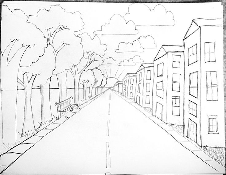 736x570 Simple Perspective Exercises For Kids - Simple Perspective Drawing