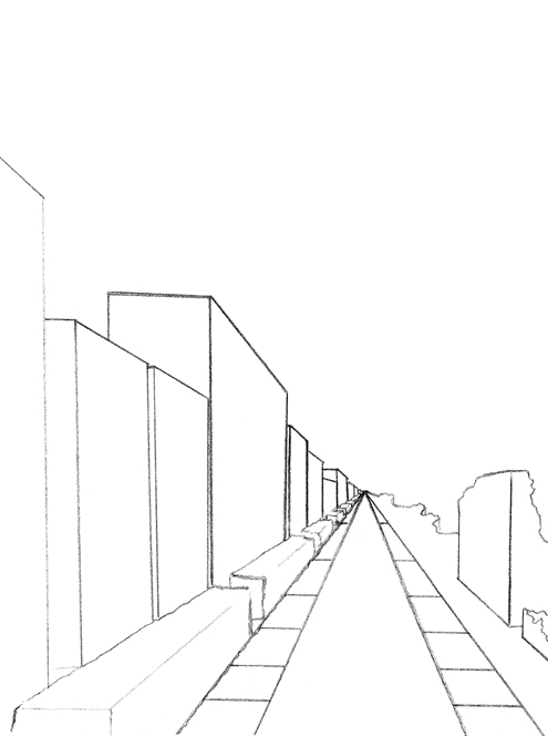 Simple Perspective Drawing at PaintingValley.com | Explore collection ...