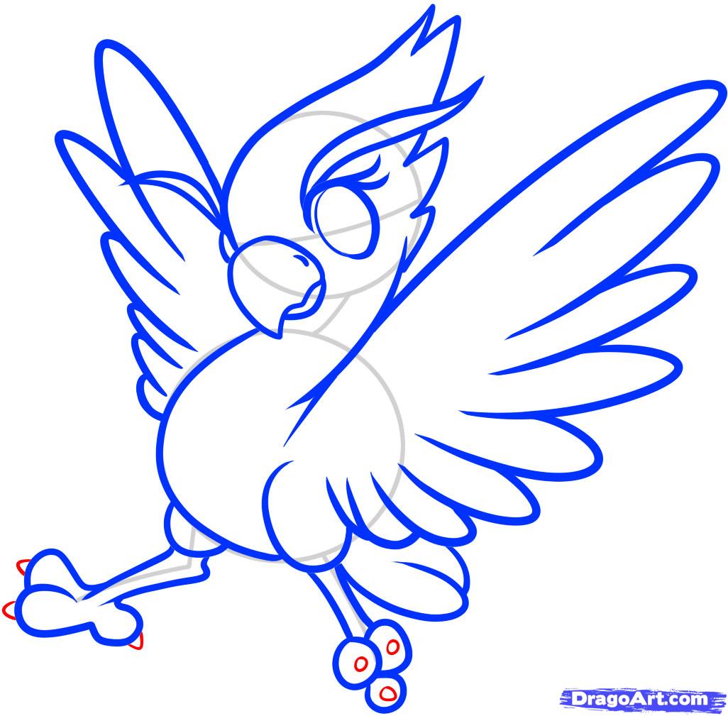 1026x1009 How To Draw A Phoenix For Kids, Step - Simple Phoenix Drawing