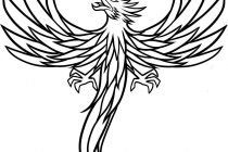210x140 Tag Phoenix Drawing Easy Step - Simple Phoenix Drawing