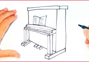 300x210 how to draw a piano simple piano drawing - Simple Piano Drawing