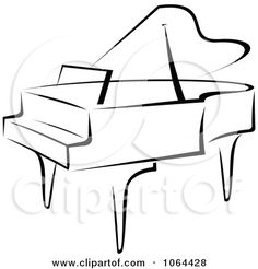 236x246 How To Draw A Piano For Kids, Step - Simple Piano Drawing