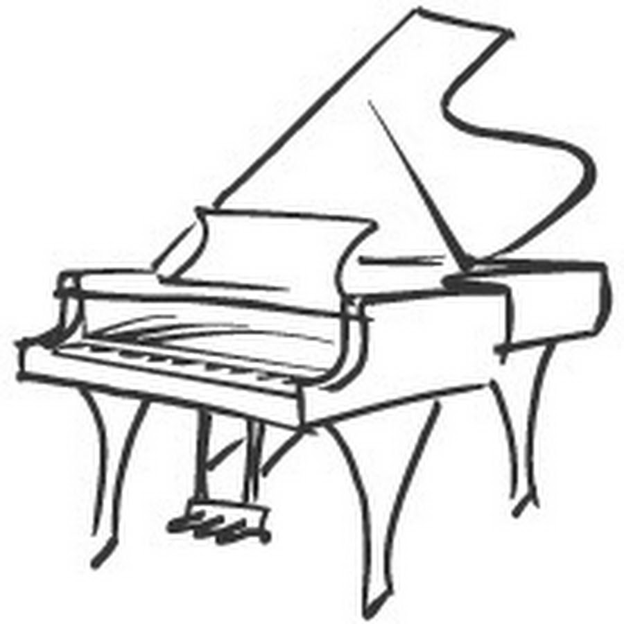 Simple Piano Drawing at Explore collection of