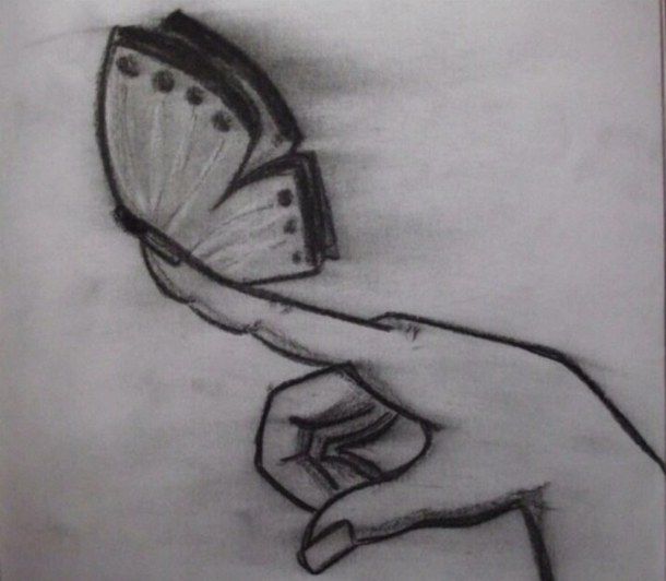 610x532 Simple Pencil Art Dumbfounding Best Pencil Sketch Drawings - Simple Pictures Drawing