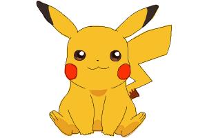 300x200 How To Draw Pikachu Easy - Simple Pikachu Drawing