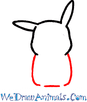 300x350 How To Draw Pikachu Pokemon - Simple Pikachu Drawing