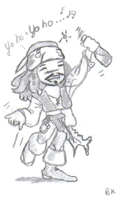 418x690 Drawings Of Pirates Pirate Cartoon Drawings Of Pirates Ship - Simple Pirate Ship Drawing