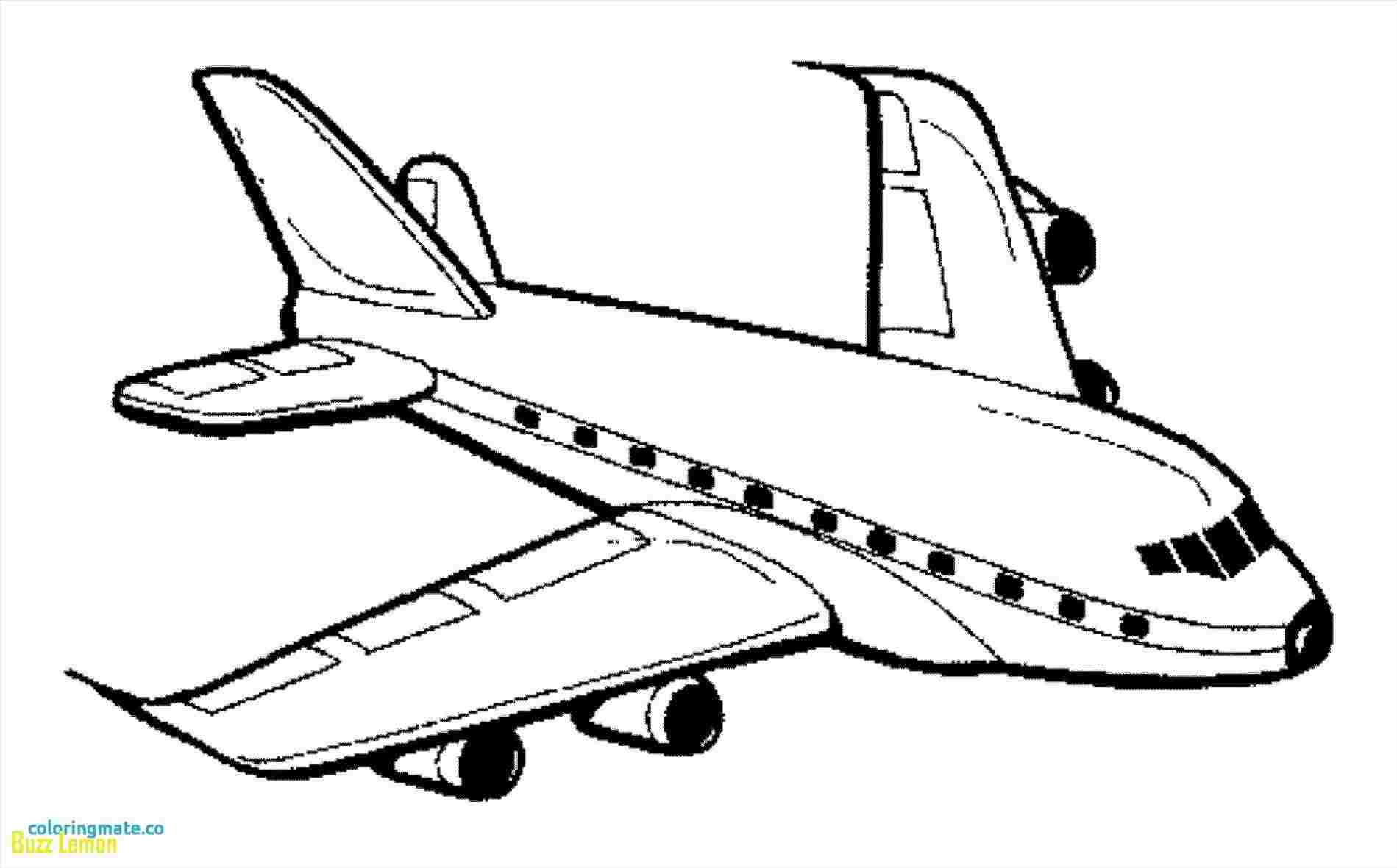 simple engineering drawing model airplane