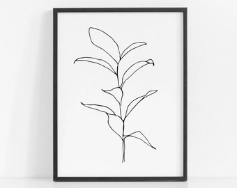 Simple Plant Drawing at PaintingValley.com | Explore collection of ...