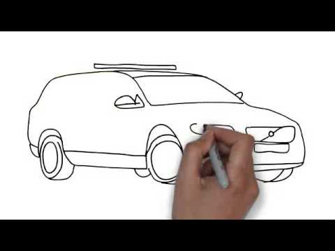 480x360 how to draw police car - Simple Police Car Drawing