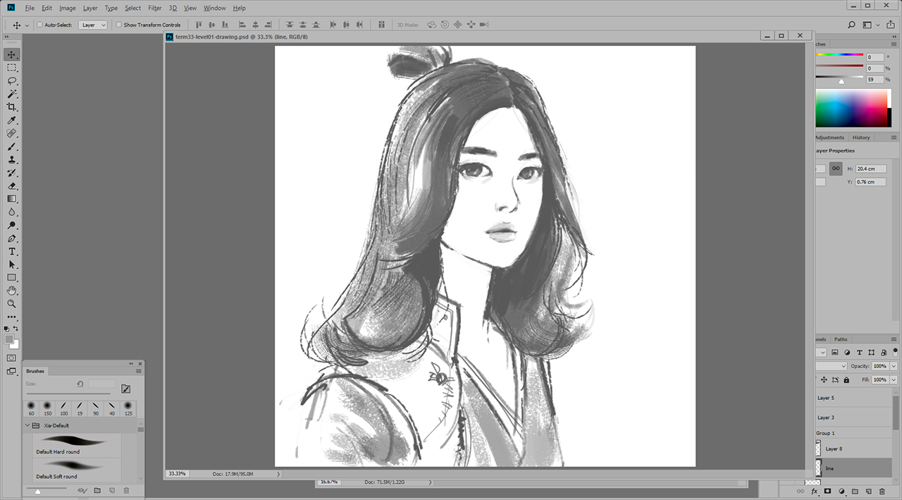 1280x709 Today Drawing Live Stream No Simple Portrait - Simple Portrait Drawing